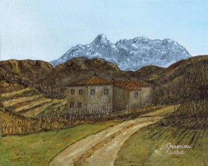 Buggina – olio su tela cm. 30×25