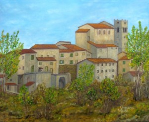 Brucciano – olio su tela cm. 50×40