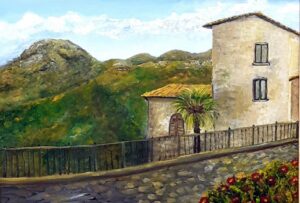 SILLICO 2021 olio su tela 70×50